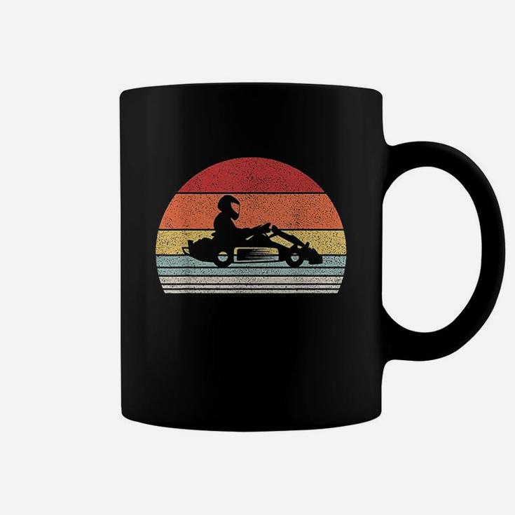 Vintage Retro Go Kart Driver Racing Gift Go Karting Coffee Mug
