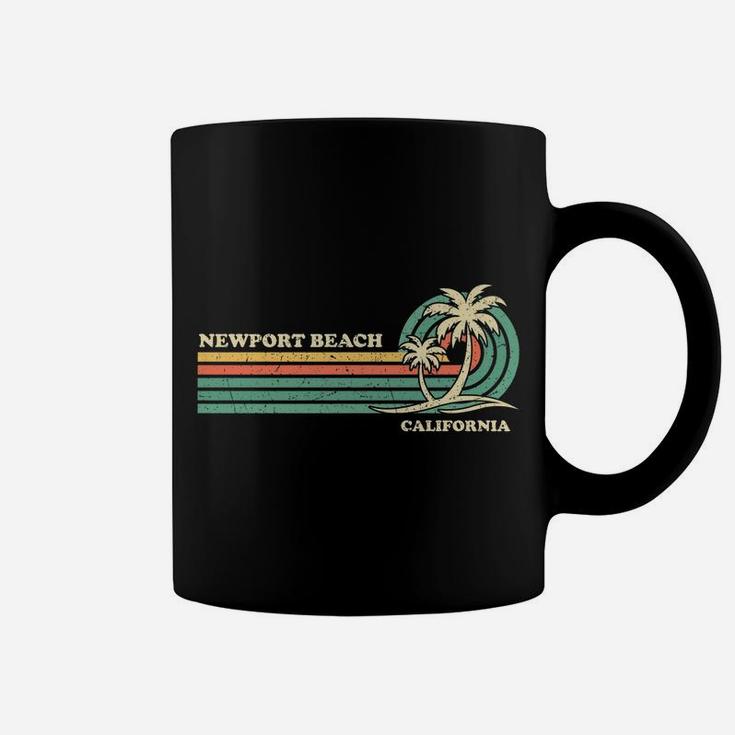 Vintage Retro Summer Vacation California Newport Beach Coffee Mug