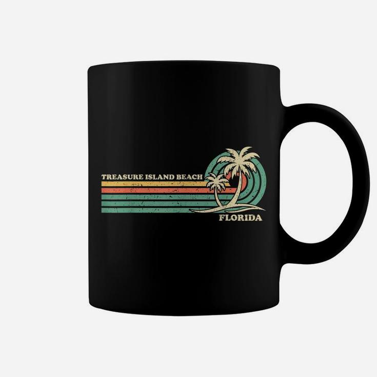 Vintage Retro Summer Vacation Florida Treasure Island Beach Coffee Mug