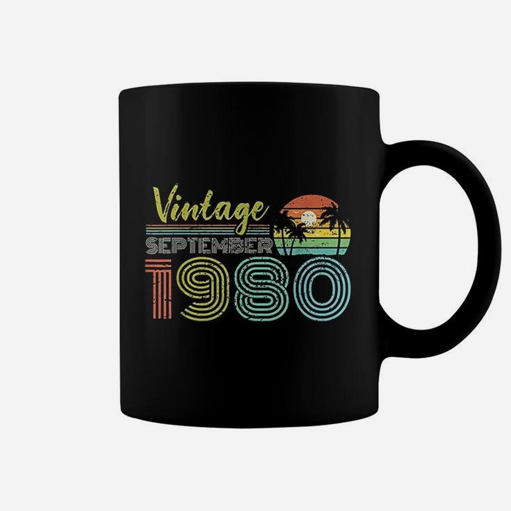 Vintage September 1980 41 Years Old Birthday Coffee Mug