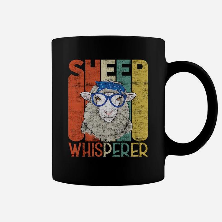 Vintage Sheep Farmer Retro Sheep Whisperer Sweatshirt Coffee Mug