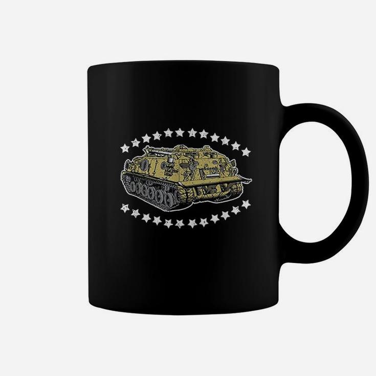 Vintage Sherman Army Tank Boys Army Party Coffee Mug