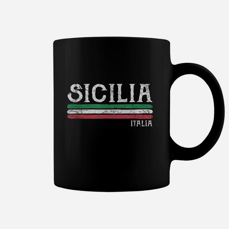 Vintage Sicilia Italy Coffee Mug