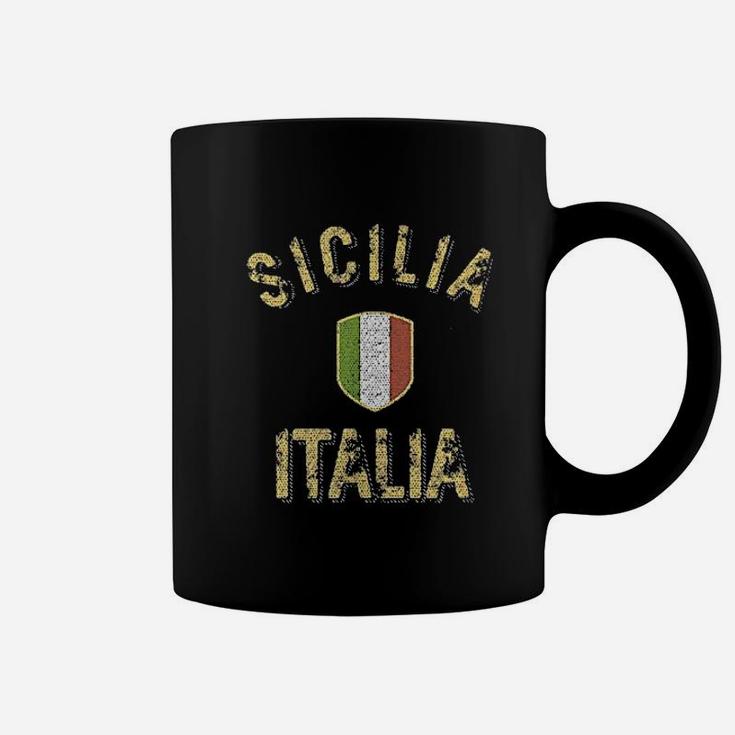 Vintage Sicily Italy Coffee Mug