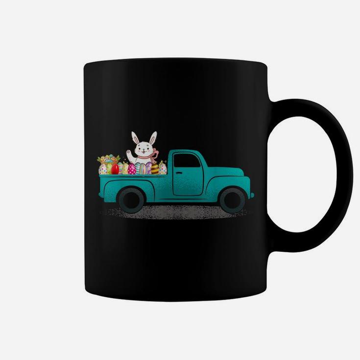 Vintage Truck Easter Egg Hunting Kids Teens Boys Coffee Mug