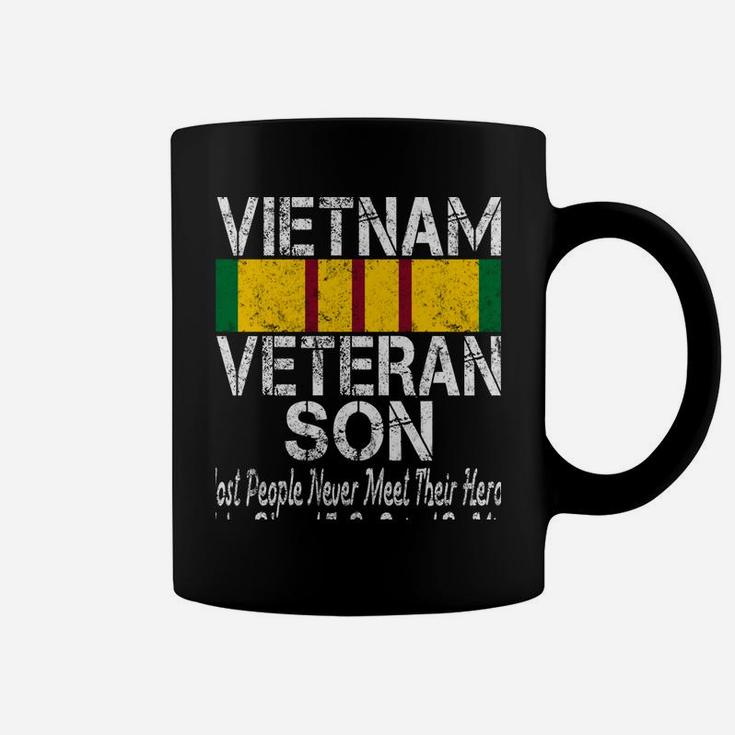 Vintage Us Military Family Vietnam Veteran Son Gift Sweatshirt Coffee Mug