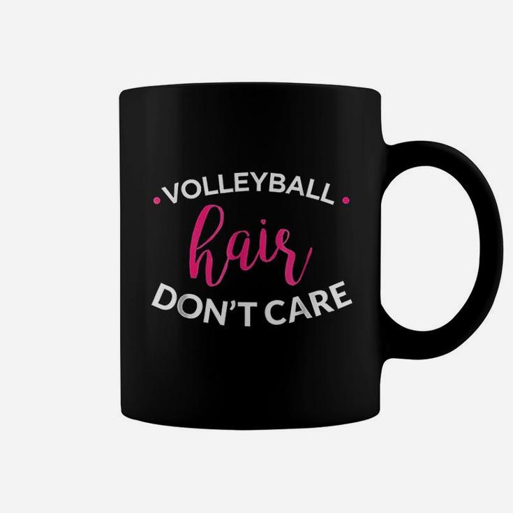 Volleyball Hair Do Not Care Coffee Mug