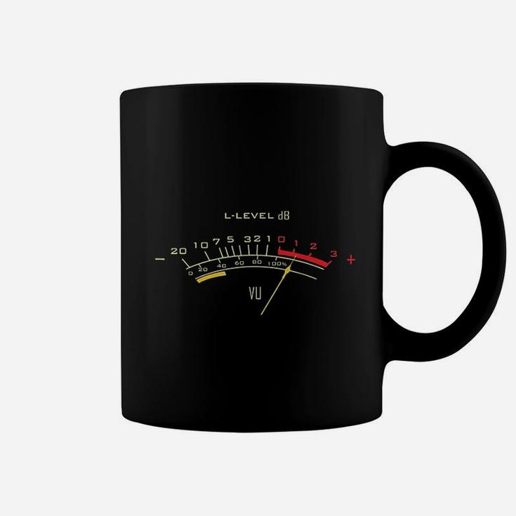 Vu Meter  Sound Engineer Analog Coffee Mug