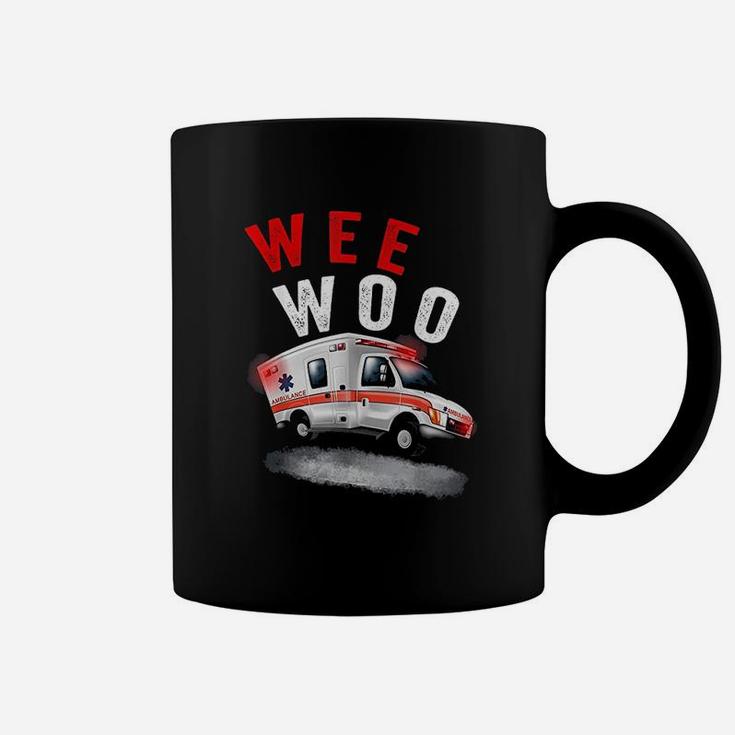Thats What I Do I Drive Wee Woo Bus Funny Ambulance Coffee Mug - Thegiftio