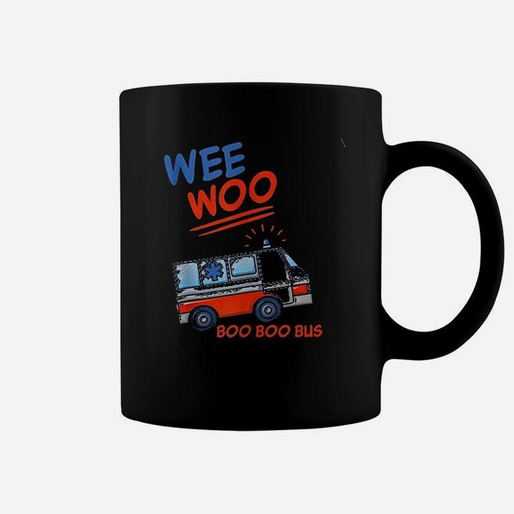 Wee Woo Boo Boo Bus Ambulance Funny Coffee Mug