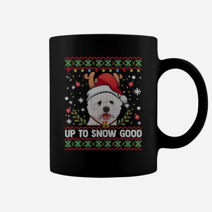 Westie Dog Reindeer Christmas Gift Men Women Ugly Sweater Sweatshirt Coffee Mug