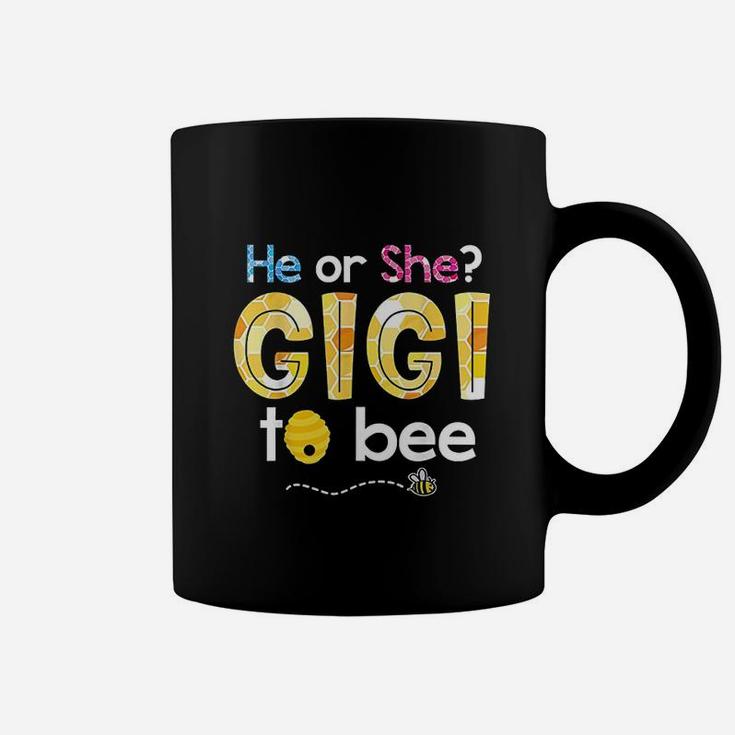 What Will It Bee He Or She Gigi To Bee Grandma Coffee Mug