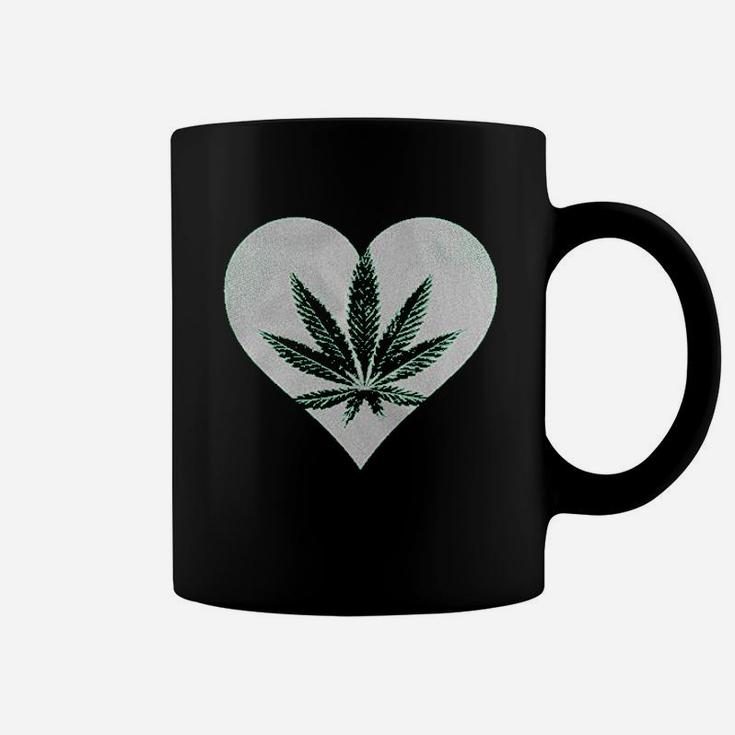 White Heart Love Coffee Mug
