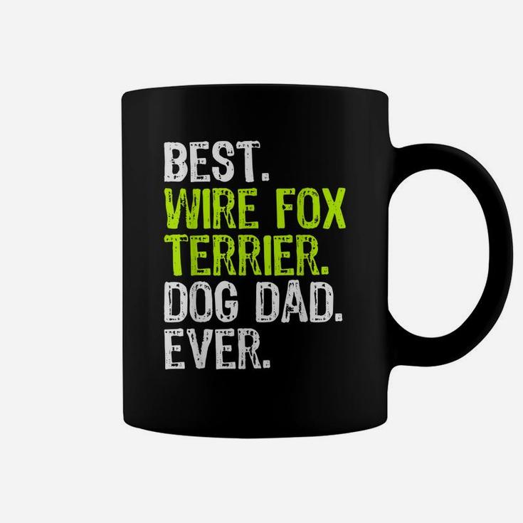 Wire Fox Terrier Dog Dad Fathers Day Funny Dog Lovers Gift Coffee Mug