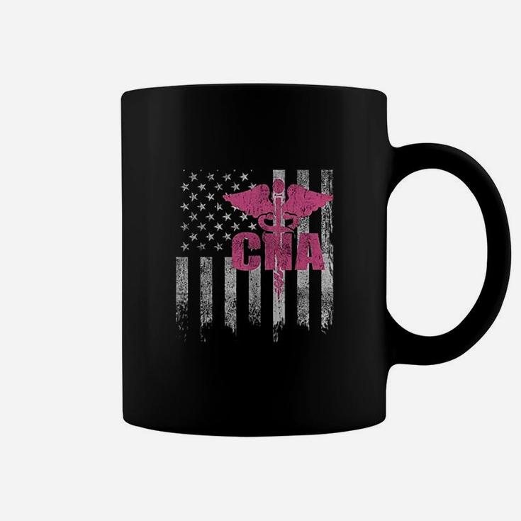 Woman Cna Flag American Flag Coffee Mug