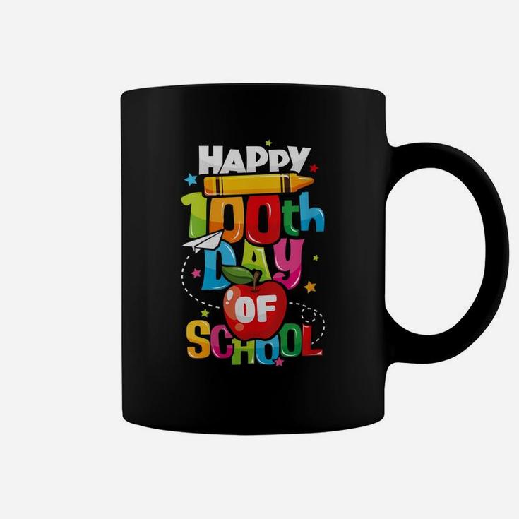 Womens 100Th Day Of School Gift For Teachers Happy 100 Days Coffee Mug