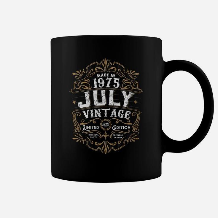 Womens 46Th Birthday 46 Years Old 1975 July Made Born Vintage Coffee Mug