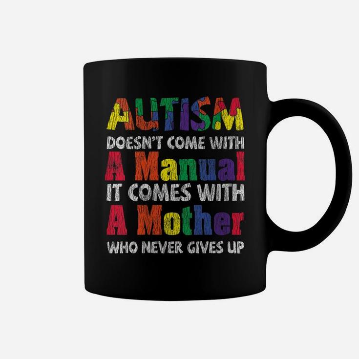 Womens Autism Awareness Proud Mom Mother Autistic Kids Awareness Coffee Mug