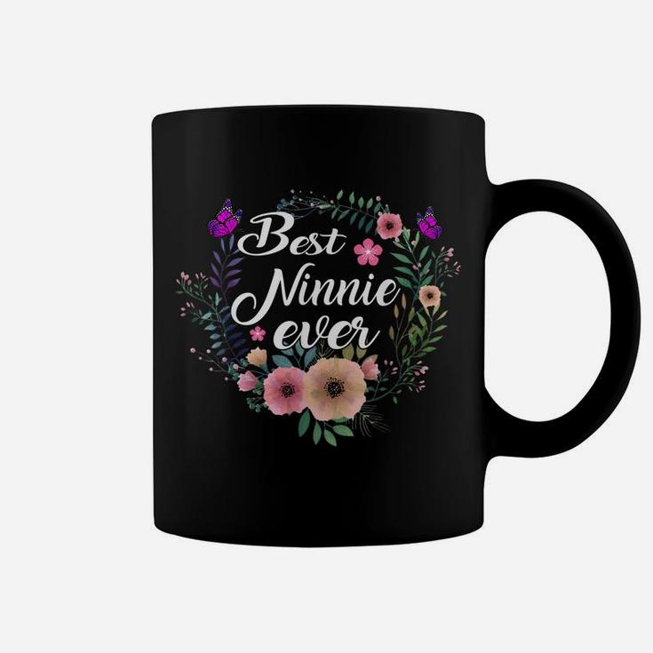 Womens Best Ninnie Ever Mother's Day Gift Grandma,Auntie Coffee Mug