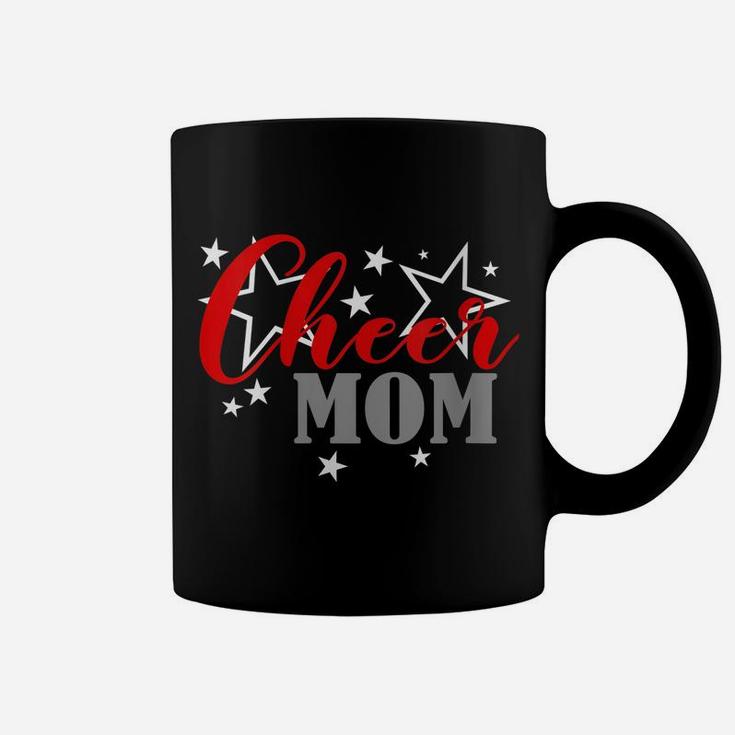Womens Cheerleader Proud Cheer Mom Pride Sports Supporter Coffee Mug
