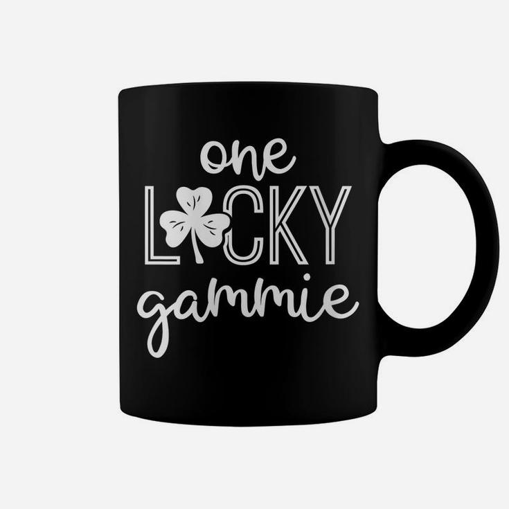 Womens Funny One Lucky Gammie St Patricks Day Gift Womens Coffee Mug