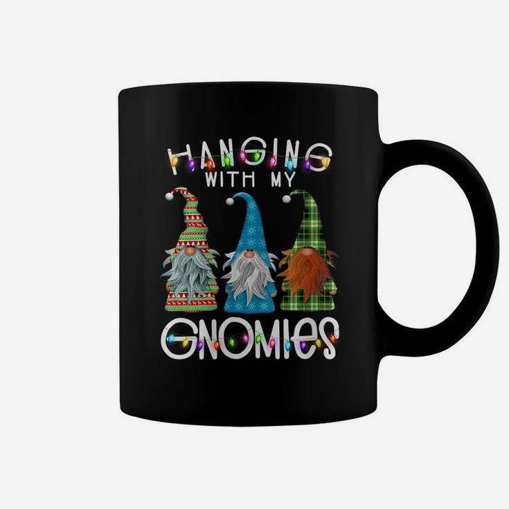 Womens Garden Gnome Pajamas Christmas - Hanging With My Gnomies Coffee Mug