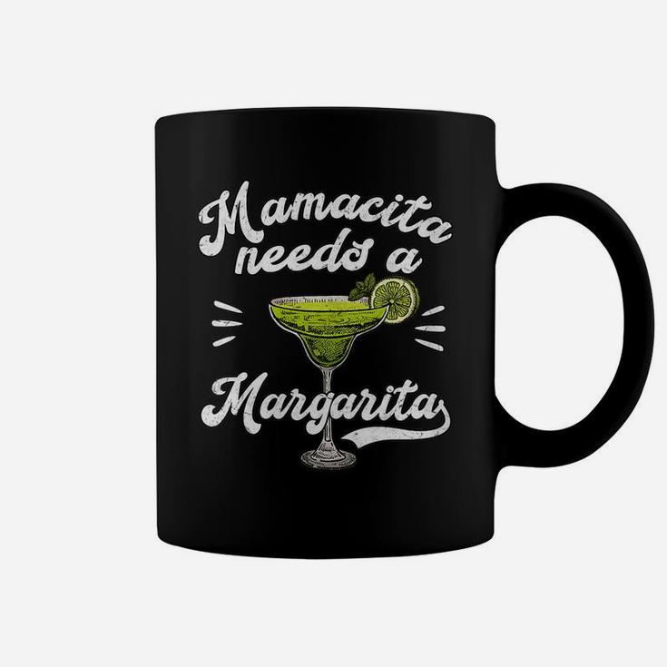 Womens Mamacita Needs A Margarita Funny Mother's Day Gift Coffee Mug
