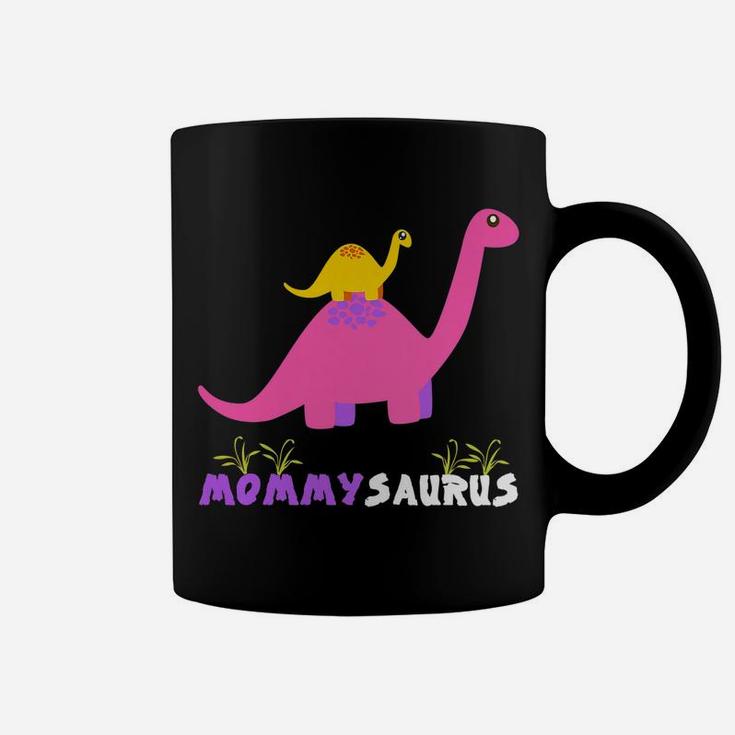 Womens Mommysaurus Shirt Cute Mother Dinosaur Coffee Mug