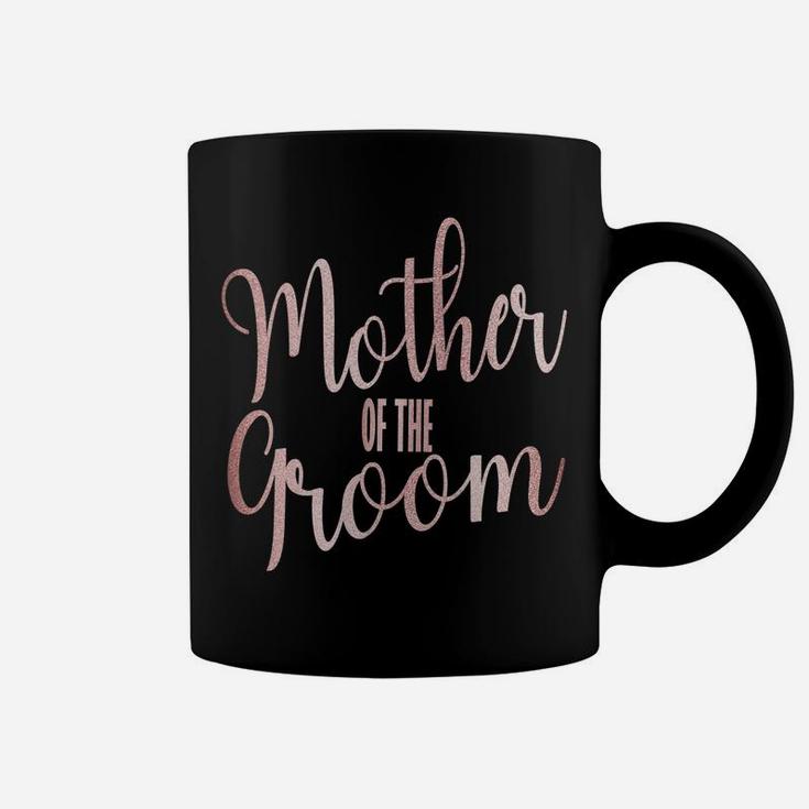 Womens Mother Of The Groom Wedding Party Proud Mom Gift Coffee Mug