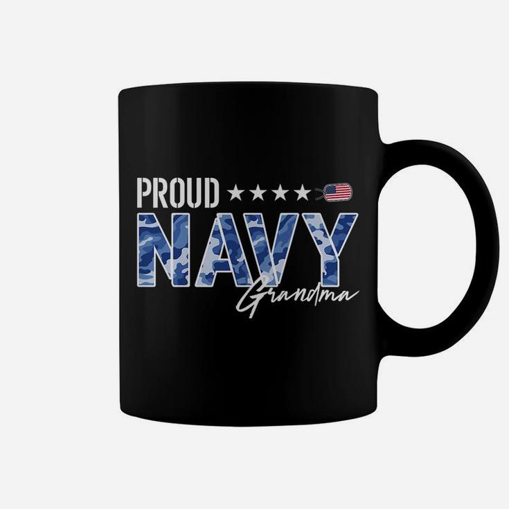 Womens Nwu Proud Navy Grandma For Grandmothers Of Sailors Coffee Mug