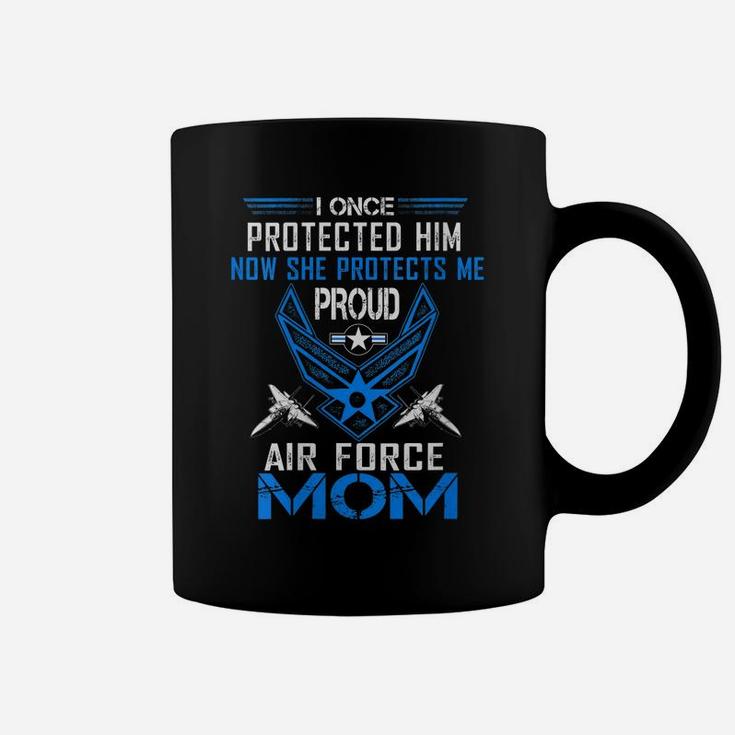 Womens Pride Military Family - Proud Mom Air Force Coffee Mug