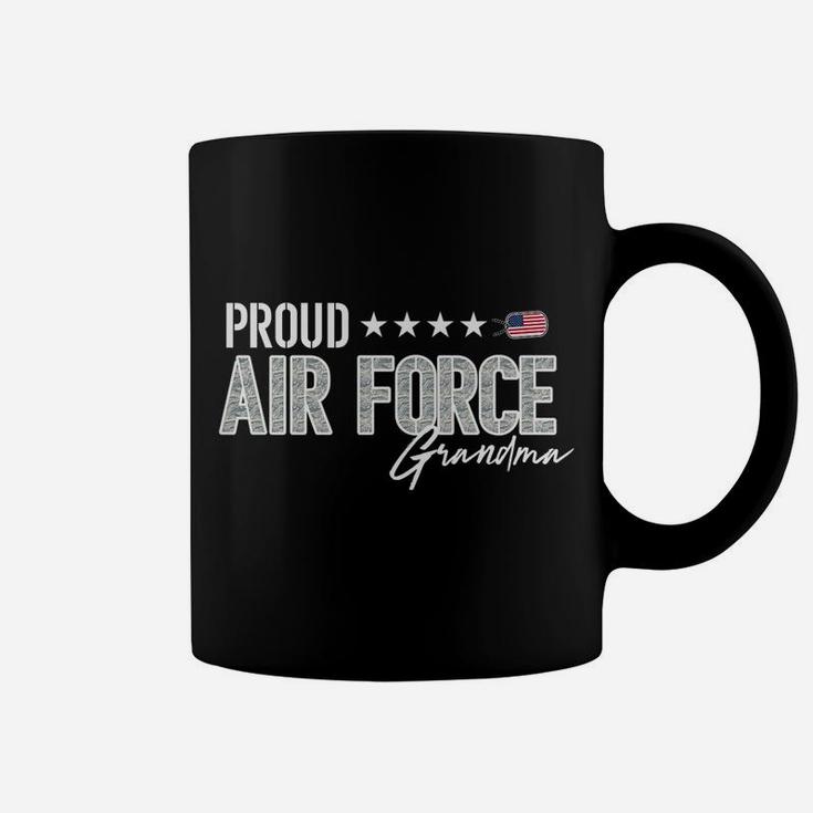 Womens Proud Air Force Grandma For Grandmothers Of Airmen And Vets Coffee Mug