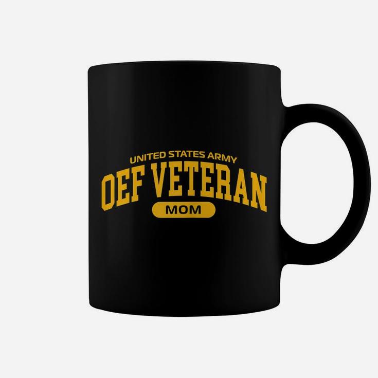 Womens Proud Army Oef Veteran Mom Coffee Mug