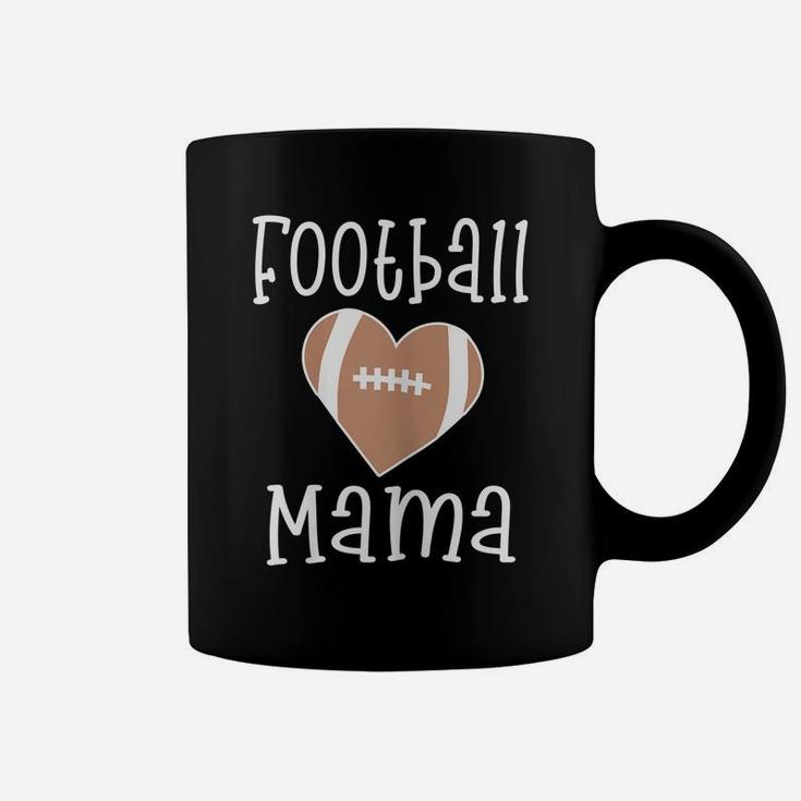 Womens Proud Football Mama Gift For Mom To Wear To Son's Game Day Coffee Mug