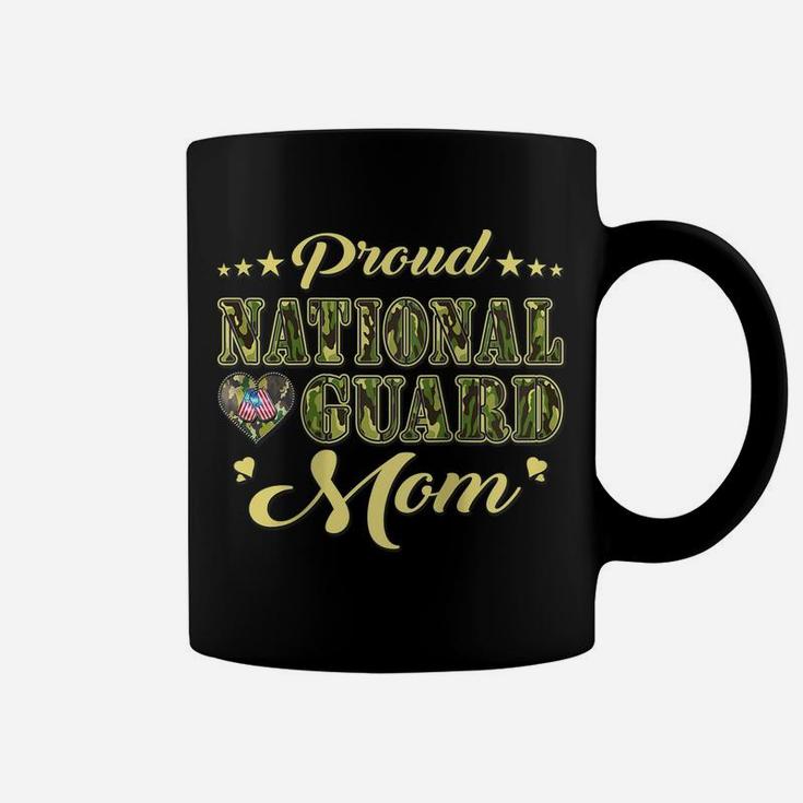 Womens Proud National Guard Mom Dog Tags Heart Military Mother Gift Raglan Baseball Tee Coffee Mug
