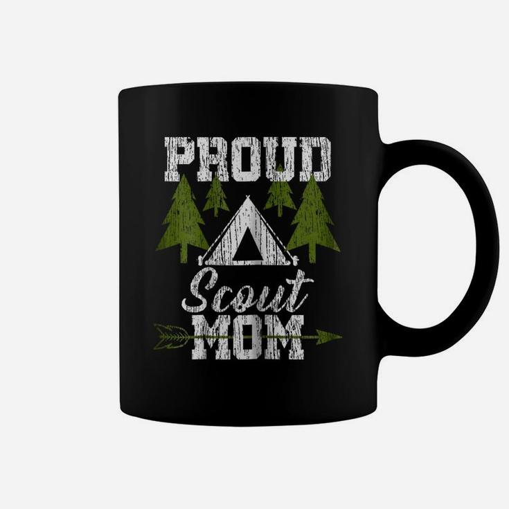 Womens Proud Scout Mom  - Scouting Mother Shirt Gift Coffee Mug
