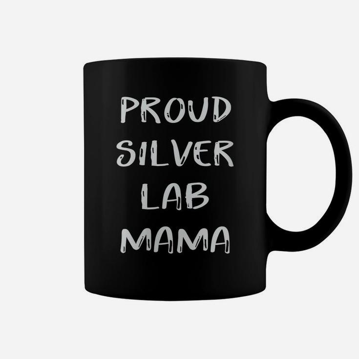 Womens Proud Silver Lab Mama Mom Labrador Retriever Gifts For Women Coffee Mug