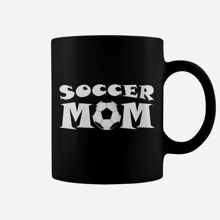 Womens Soccer Mom Graphic For Proud Soccer Football Moms Coffee Mug