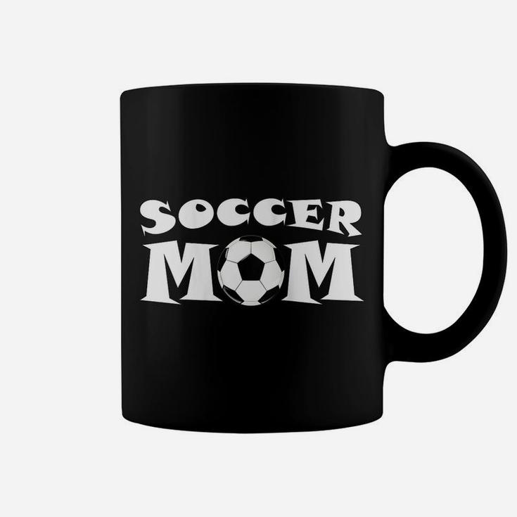 Womens Soccer Mom Graphic For Proud Soccer Football Moms Coffee Mug
