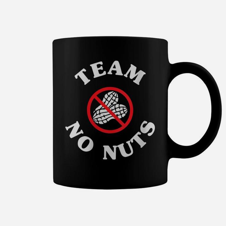 Womens Team No Nuts Funny Team Girl Gender Reveal Pink Party Coffee Mug
