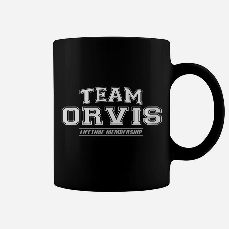 Womens Team Orvis | Proud Family Surname, Last Name Coffee Mug