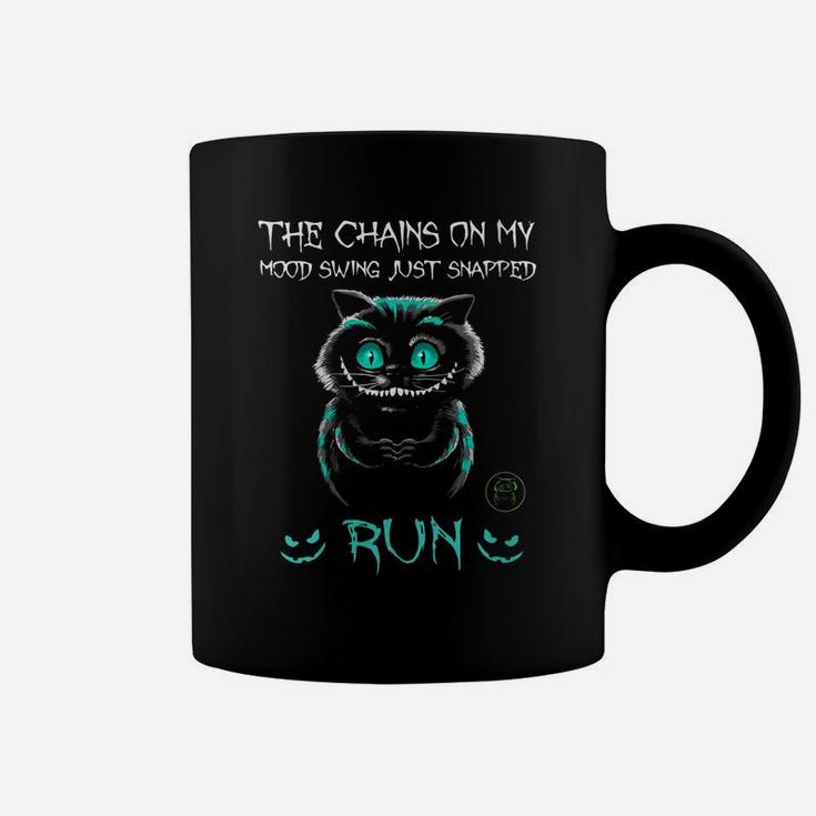 Womens The Chains On My Mood Swing Just Snapped Run Coffee Mug