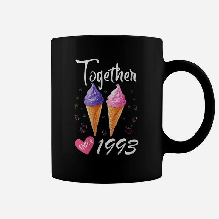Womens Together Since 1993 27 Years Being Awesome Aniversary Gift Coffee Mug