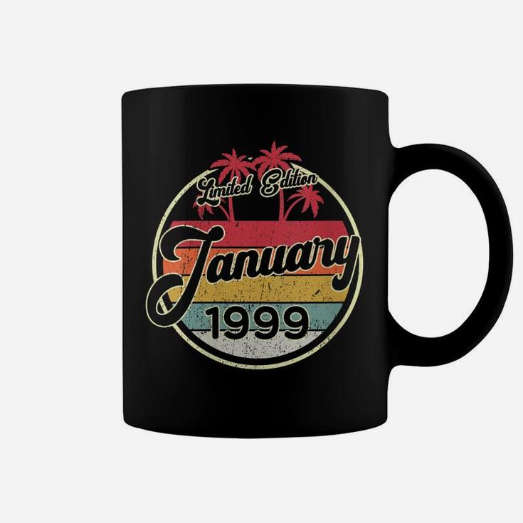 Womens Vintage 80S January 1999 21St Birthday Gift Coffee Mug