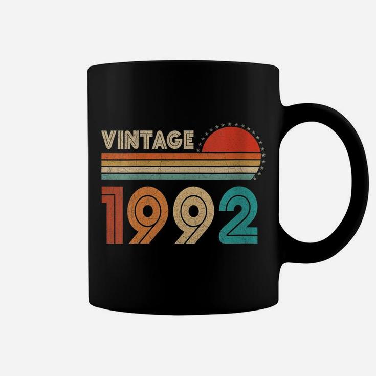 Womens Vintage Made In 1992 Retro 30 Years Old 30Th Birthday Gift Coffee Mug
