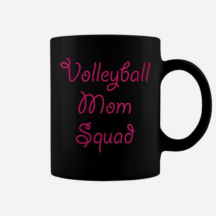 Womens Volleyball Mom Squad - Cute Gift For Proud Sports Mommy | Coffee Mug