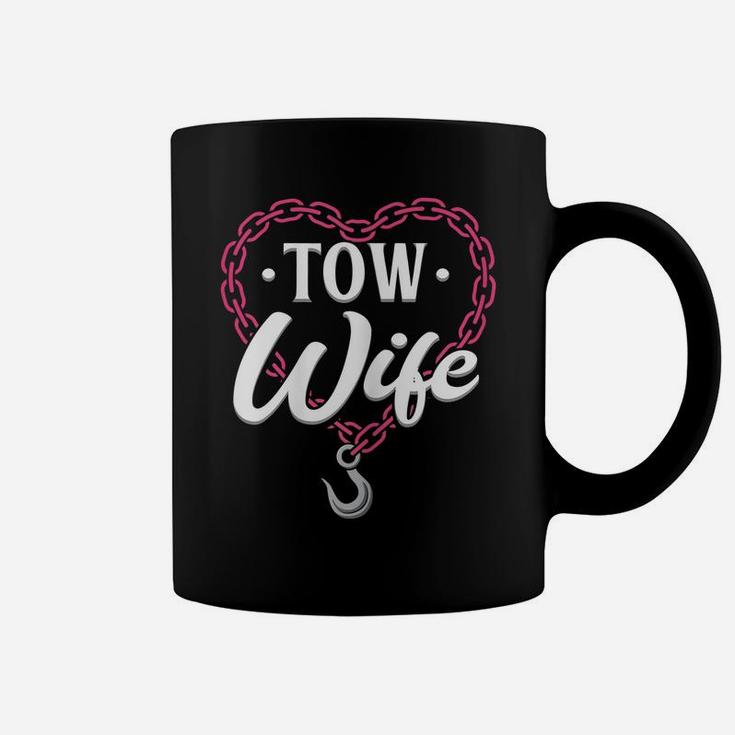 Womens Womens Tow Truck Wife Design - Tow Wife Coffee Mug
