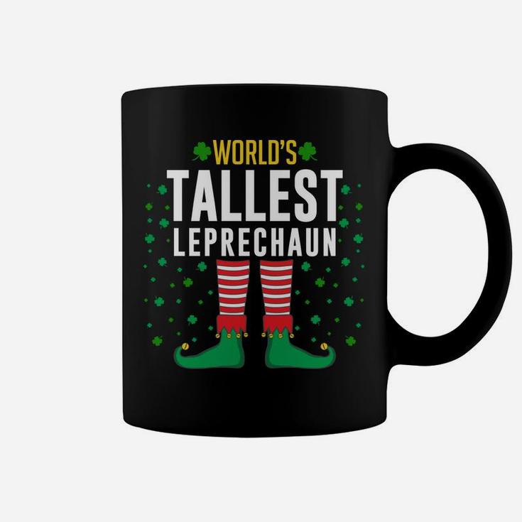World's Tallest Leprechaun Funny Irish St Patrick Day Coffee Mug