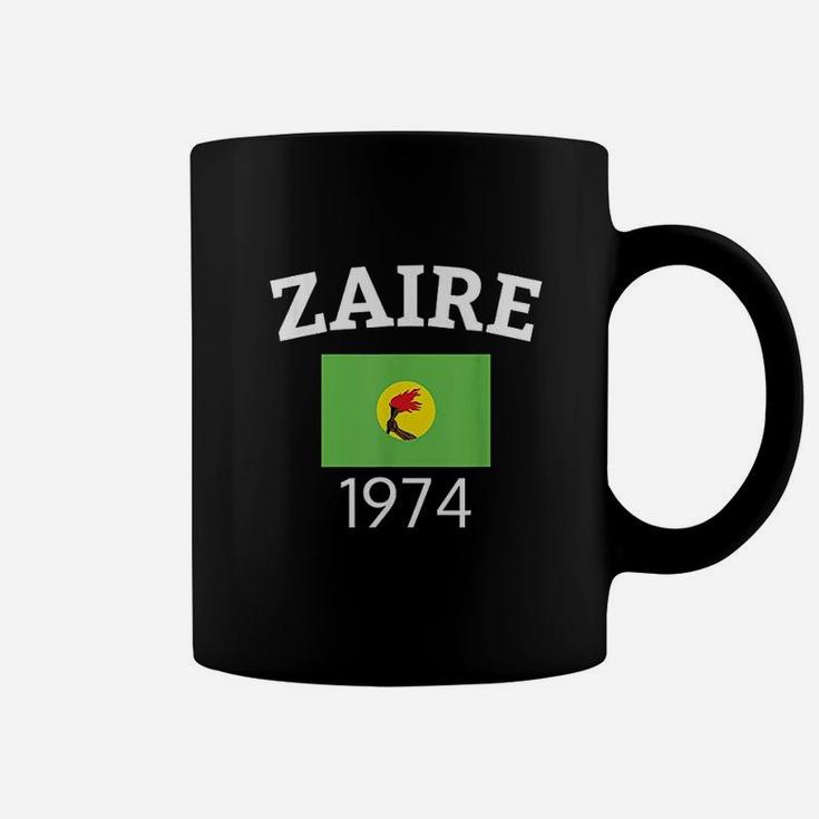 Zaire 74 1974 Flag Soccer Boxing Football Coffee Mug