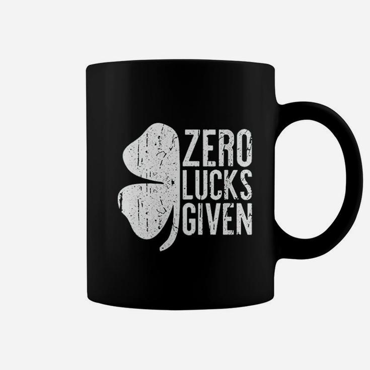 Zero Lucks Given Saint Patrick Day Coffee Mug